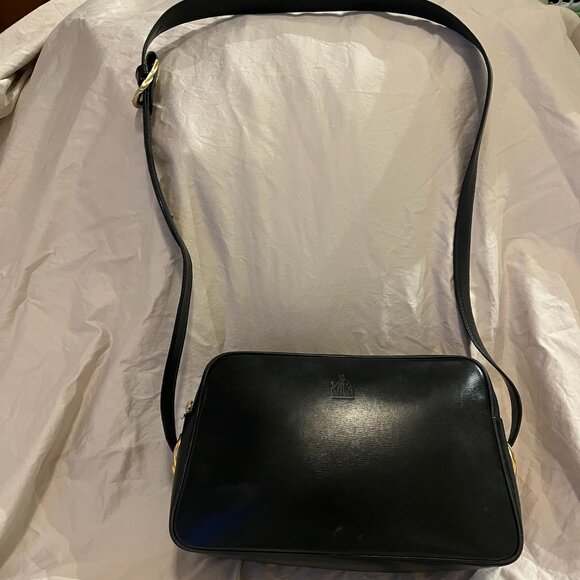 Lanvin Handbags - Vintage Lanvin Shoulder Bag - black leather